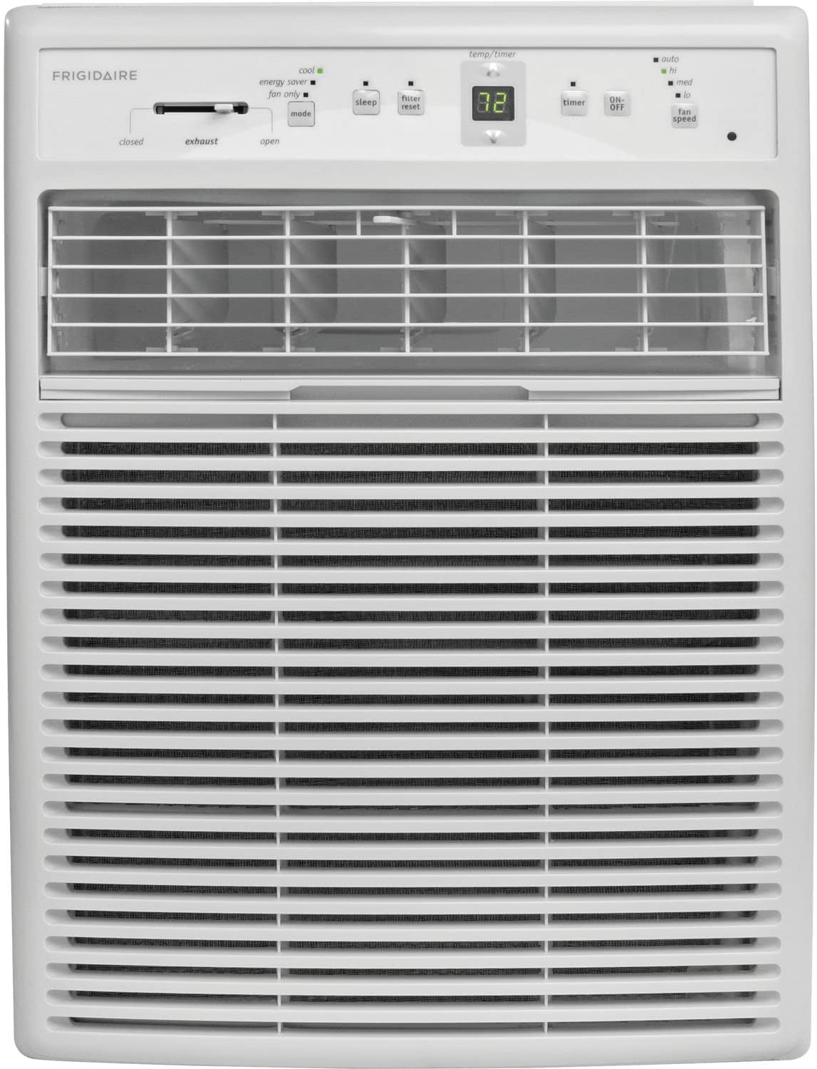 Frigidaire FFRS1022R1 10000 BTU (10000 BTU DOE) 450 Sq Ft Window Air Conditioner, White
