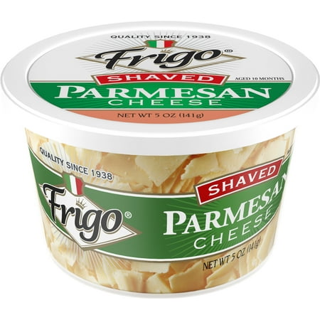 Frigo Shaved Parmesan Cheese, 5 oz Refrigerated Plastic Cup