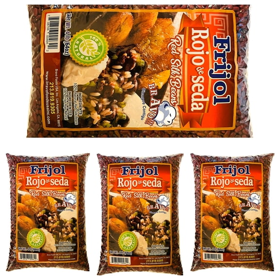 Frijol Rojo de Seda 4 lbs Bravo Foods