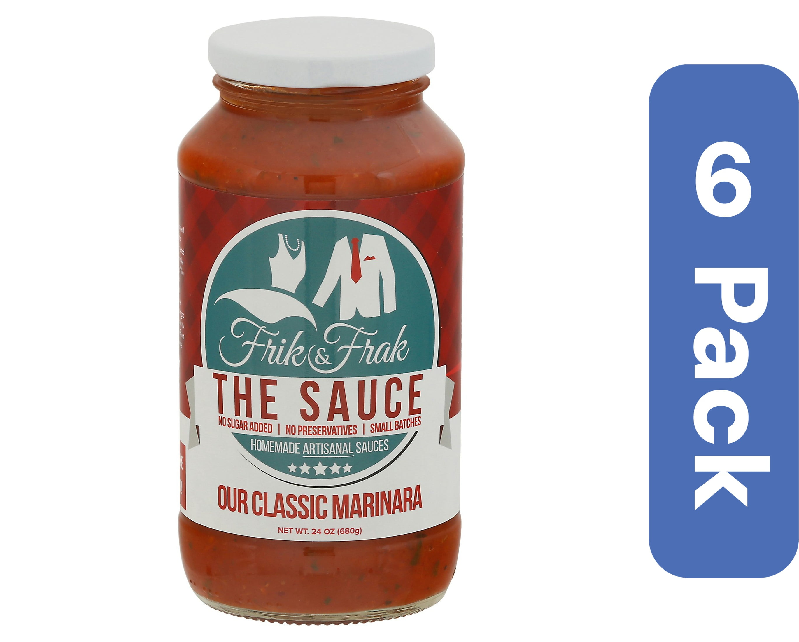 Frik And Frak Marinara Sauce 24 oz (Pack Of 6)