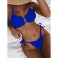 thumbnail image 1 of Frill Trill Halter Neck Bikini Set, 1 of 17