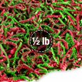 thumbnail image 1 of Frillz Crinkle Cut Paper Shred Filler for Baskets, Gifts, Packing and Protecting your Christmas, Holiday and other events (1/2 pound, Red and Lime Green), 1 of 6