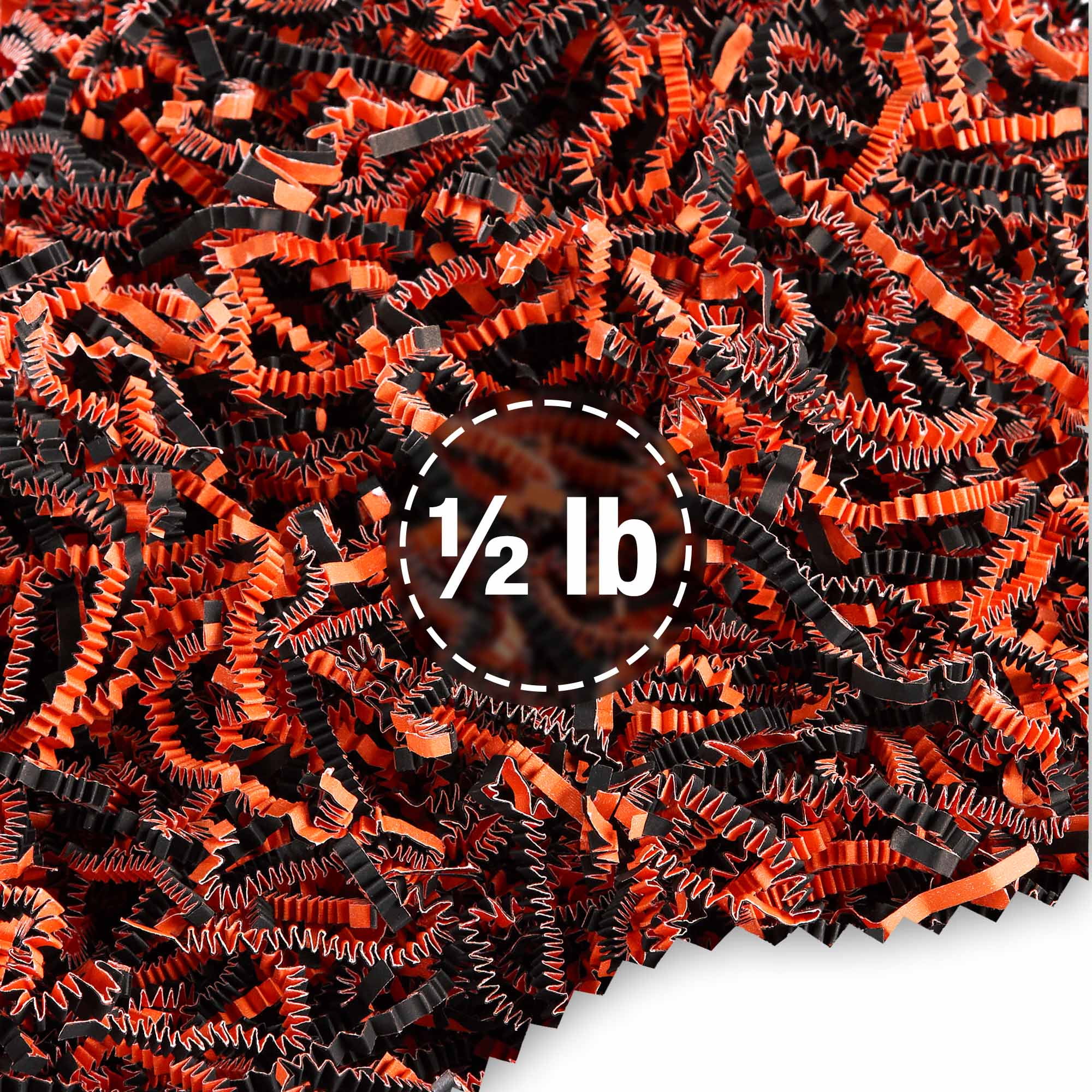 Frillz Crinkle Cut Paper Shred Filler for Baskets, Gifts, Packing