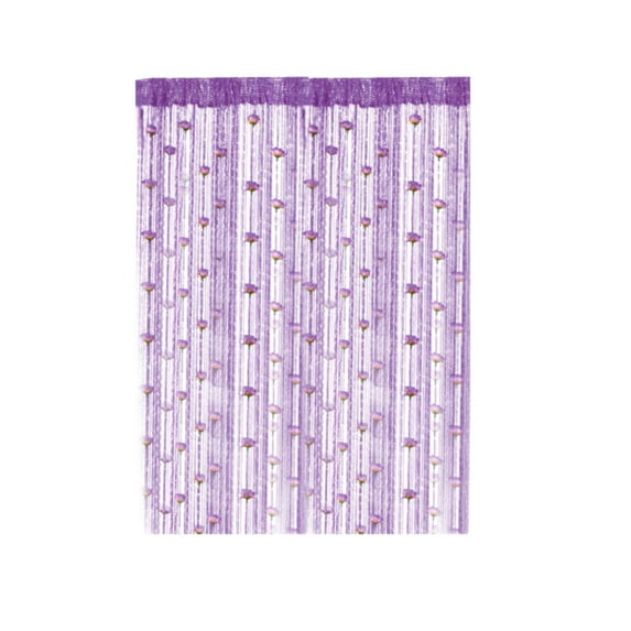 Fringe Curtain,Door Curtain Tassel Room Decor for Window Door,Rose Thread Door Curtain New 39X78 Inch String Curtain with Roses Room Divider Decoration Door Frame Tassel Rose Thread Door Curtain