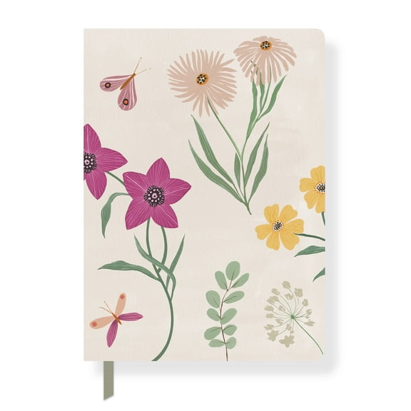 Fringe Studio Botanical Light Classic Paperback Journal 6"x 8.25" 208 Pages