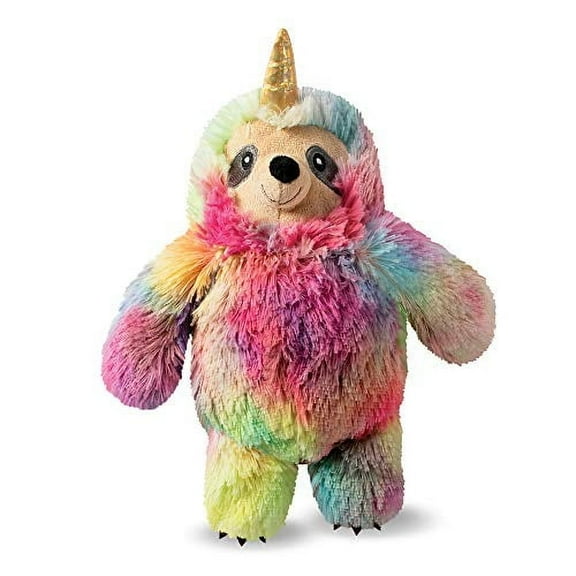 Fringe Studio Dog Toy, Slothicorn-Plush Pet Toy (289334), Multicolor