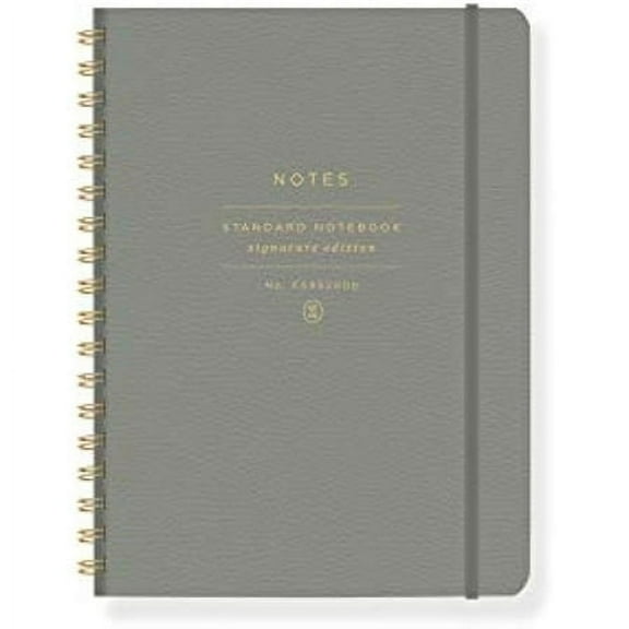 Fringe Studio Standard Spiral Notebook, Faux Leather, Medium (962070), Multicolor