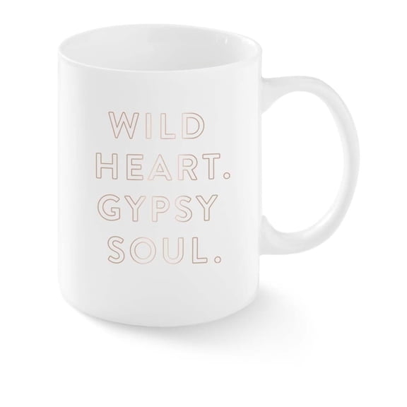 Fringe Studio, Wild at Heart Gypsy Soul 14 oz Mug
