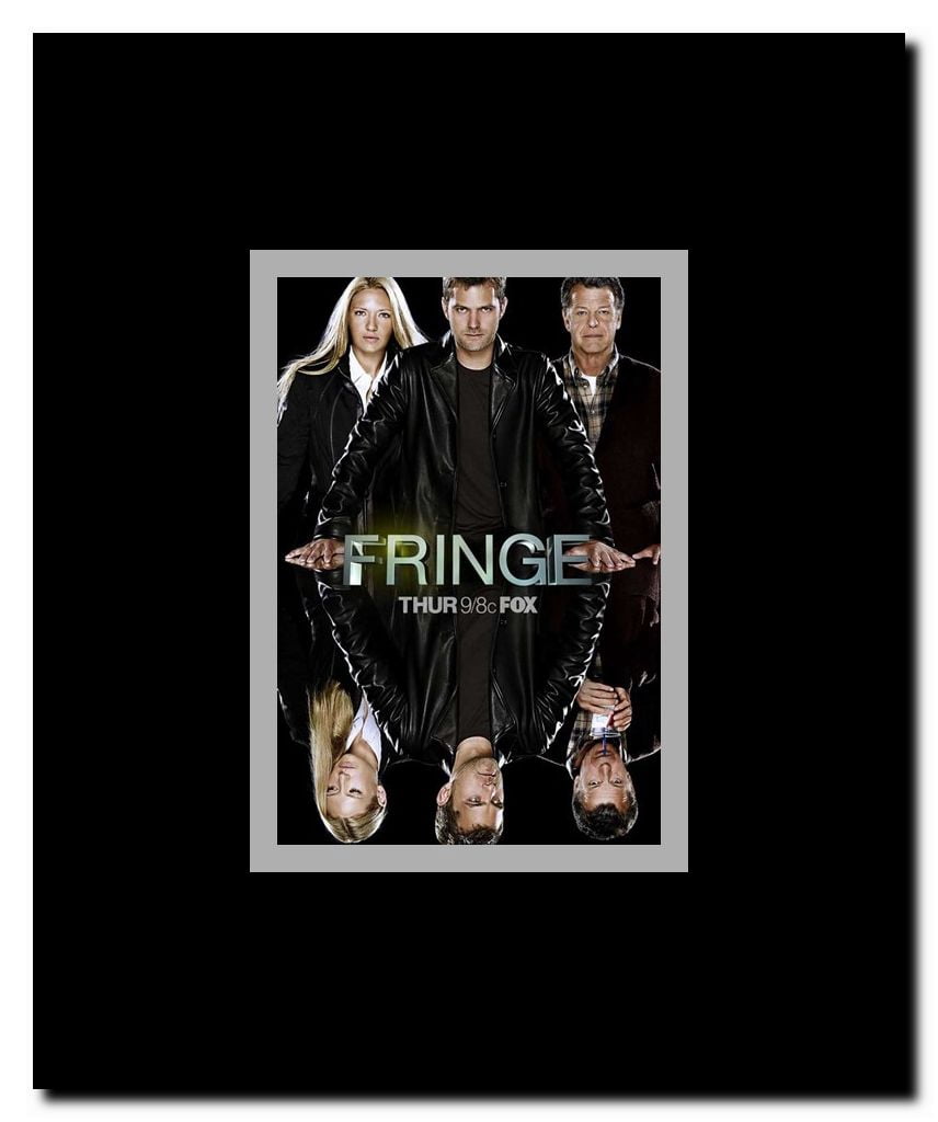 Fringe - style P Framed Movie Poster