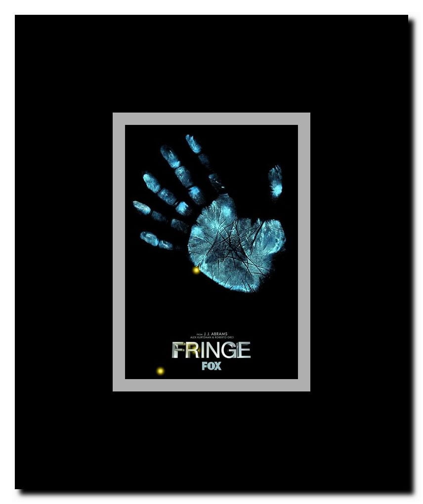Fringe - style R Framed Movie Poster