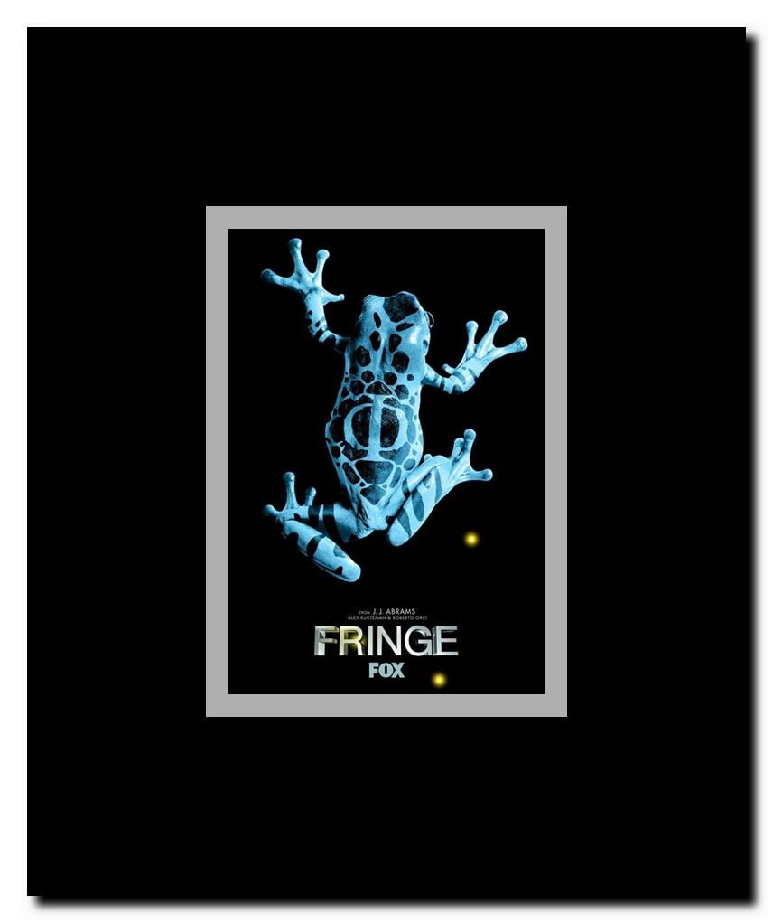 Fringe - style T Framed Movie Poster