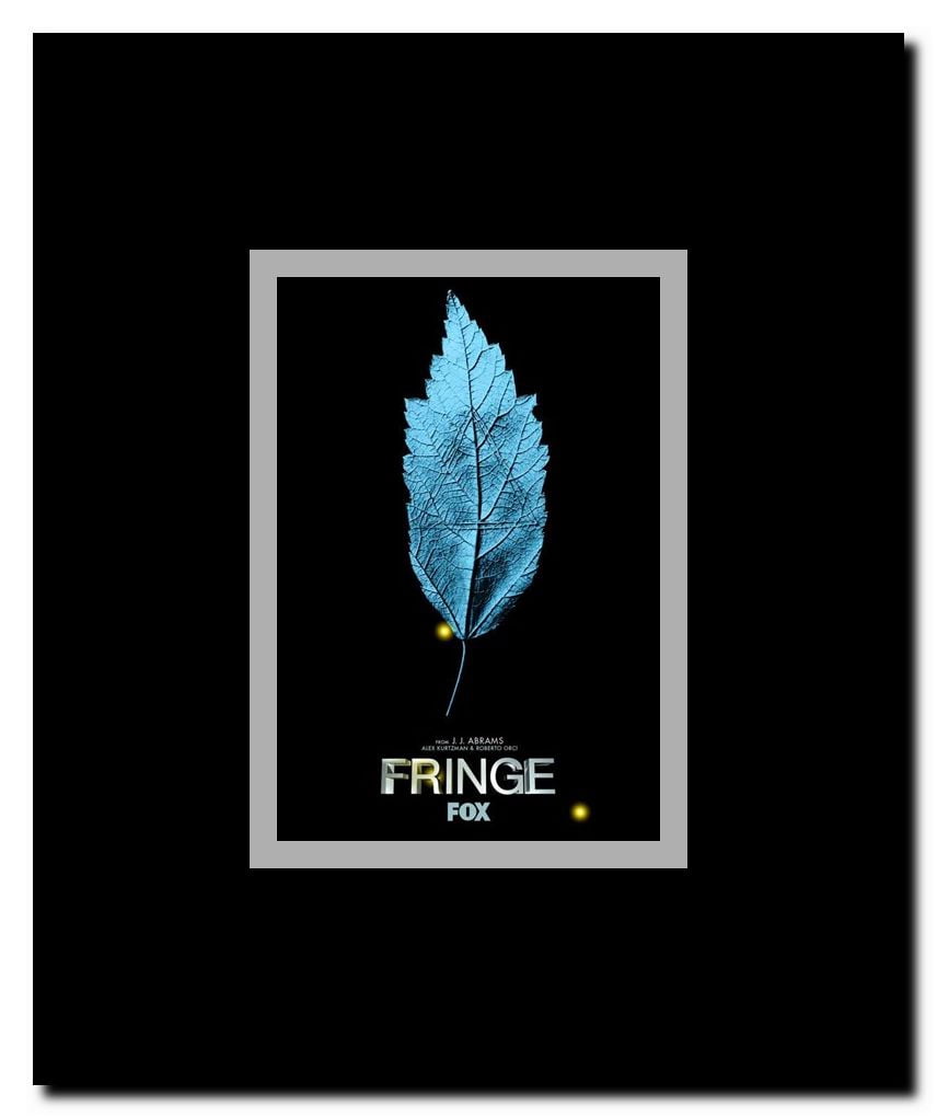 Fringe - style V Framed Movie Poster