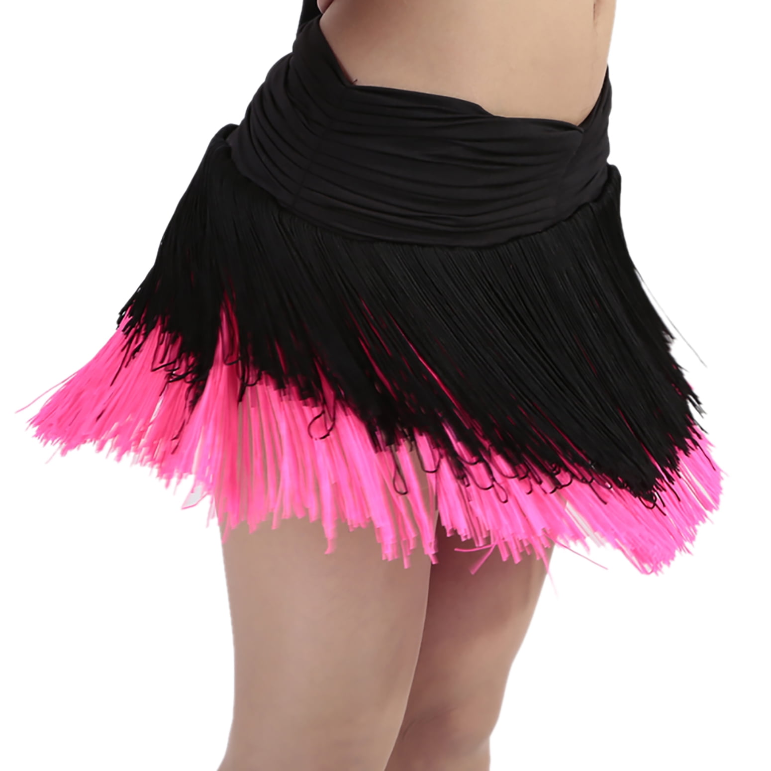 Fringed Ballroom Latin Dance Practice Rehearsal Wear Skirts Cheap - Main Image