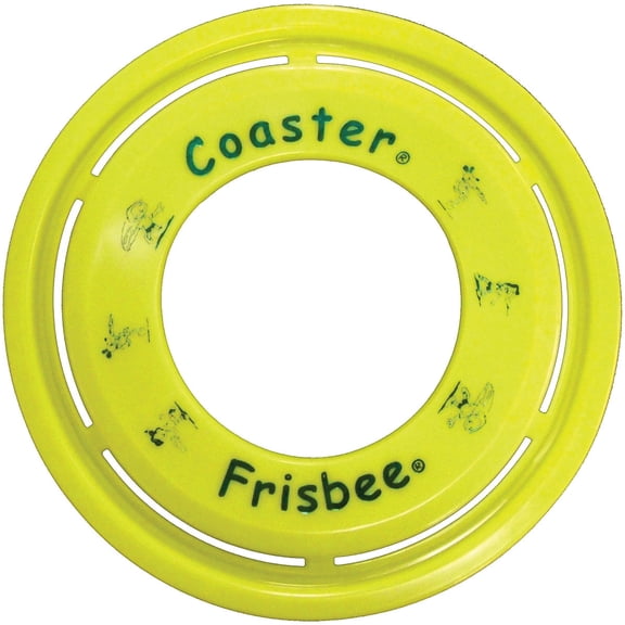 Wham-o Coaster Ring Yellow Frisbee Disc - 11 1/2" Disc Golf