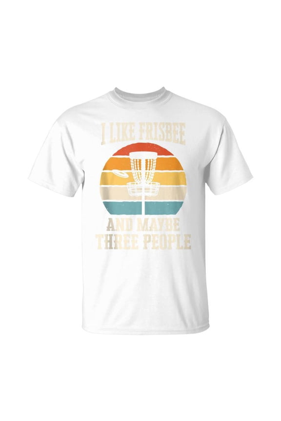 Frisbee Disc Golf Unisex Jersey Crewneck Tshirt