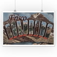 thumbnail image 1 of Frisco, Colorado - Large Letter Scenes (12x18 Art Print, Wall Decor Travel Poster), 1 of 1