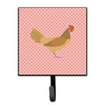 thumbnail image 1 of Frisian Friesian Chicken Pink Check Leash or Key Holder - Pink, 1 of 1
