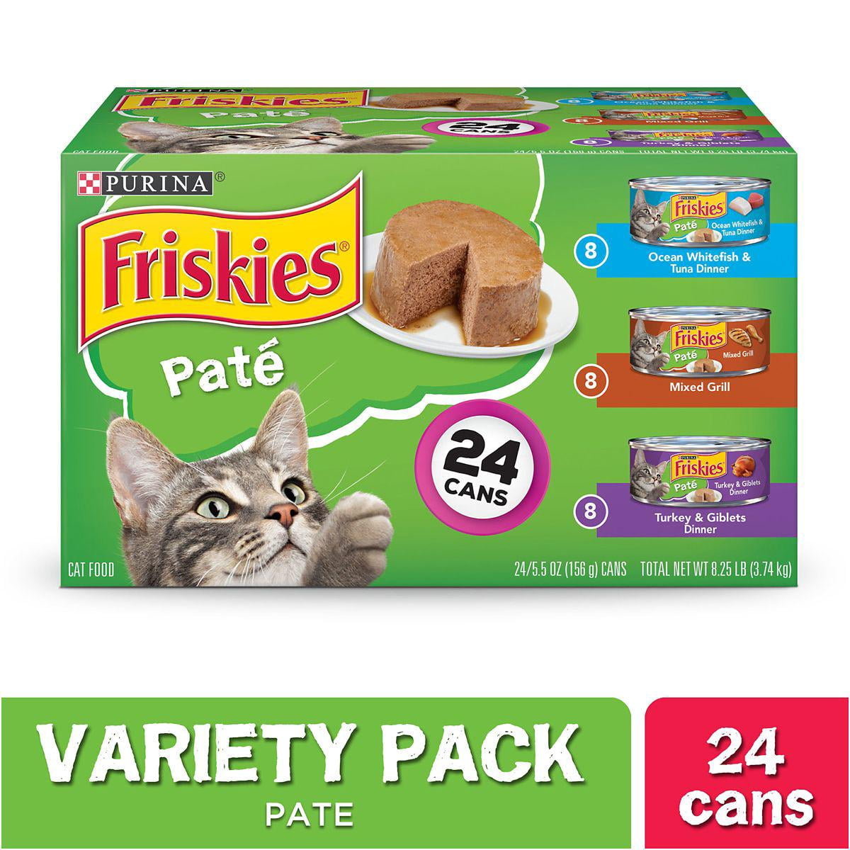 Friskies All Life Stages Ocean Whitefish, Tuna and Turkey Pate Wet Cat