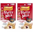 thumbnail image 1 of Friskies Cat Treats, Party Mix Mixed Grill Crunch, 2.1 oz. Pouch - Pack of 2, 1 of 8