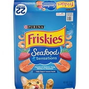 Friskies Dry Cat Food Seafood Sensations 22 lb
