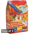 thumbnail image 1 of Friskies Dry Cat Food, Tenders and Crunchy Combo, Flavors of Chicken, Beef, Carrots and Green Beans, 3.15 Lb Bag (Pack of 2), 1 of 7