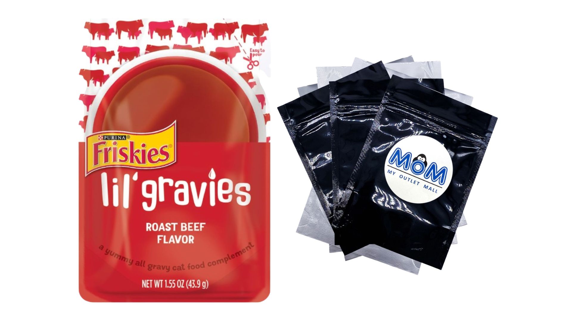 Friskies Lil' Gravies Gravy Wet Cat Food, Roast Beef flavor 1 pack