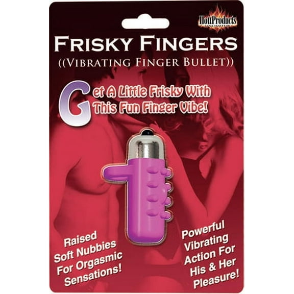 Frisky Fingers Vibrators Silicone Sleeve Purple