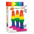 thumbnail image 1 of Frisky Rainbow Silicone Anal Trainer Set, 1 of 5