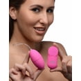thumbnail image 1 of Frisky Scrambler 28x Vibrating Egg W/ Remote Pink, 1 of 5