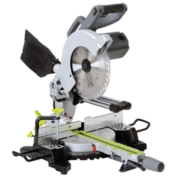 Frita 10 in. 15A Motor 4500 RPM Master Mechanic Compact Sliding Miter Saw