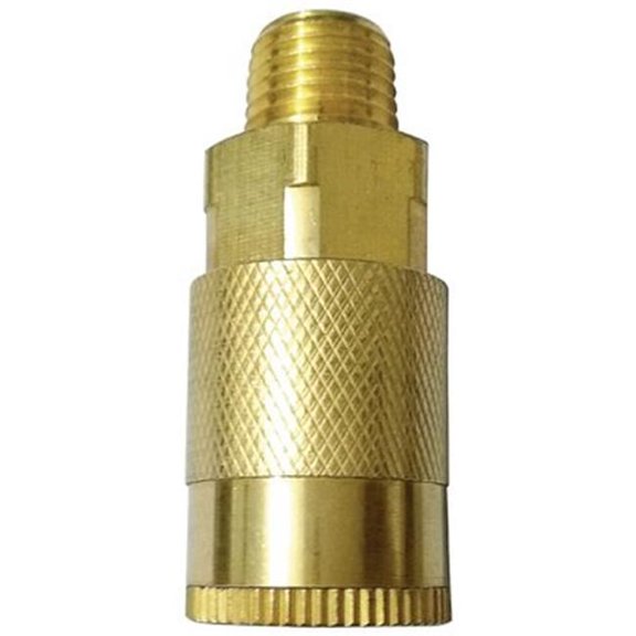 Frita 239609 0.37 I-M x 0.25 in. NPT Male Master Mechanic Industrial Coupler, Copper