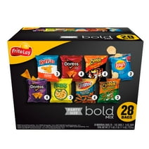 Frito-Lay Bold Mix Variety Pack Snack Chips, 28 Count Multipack