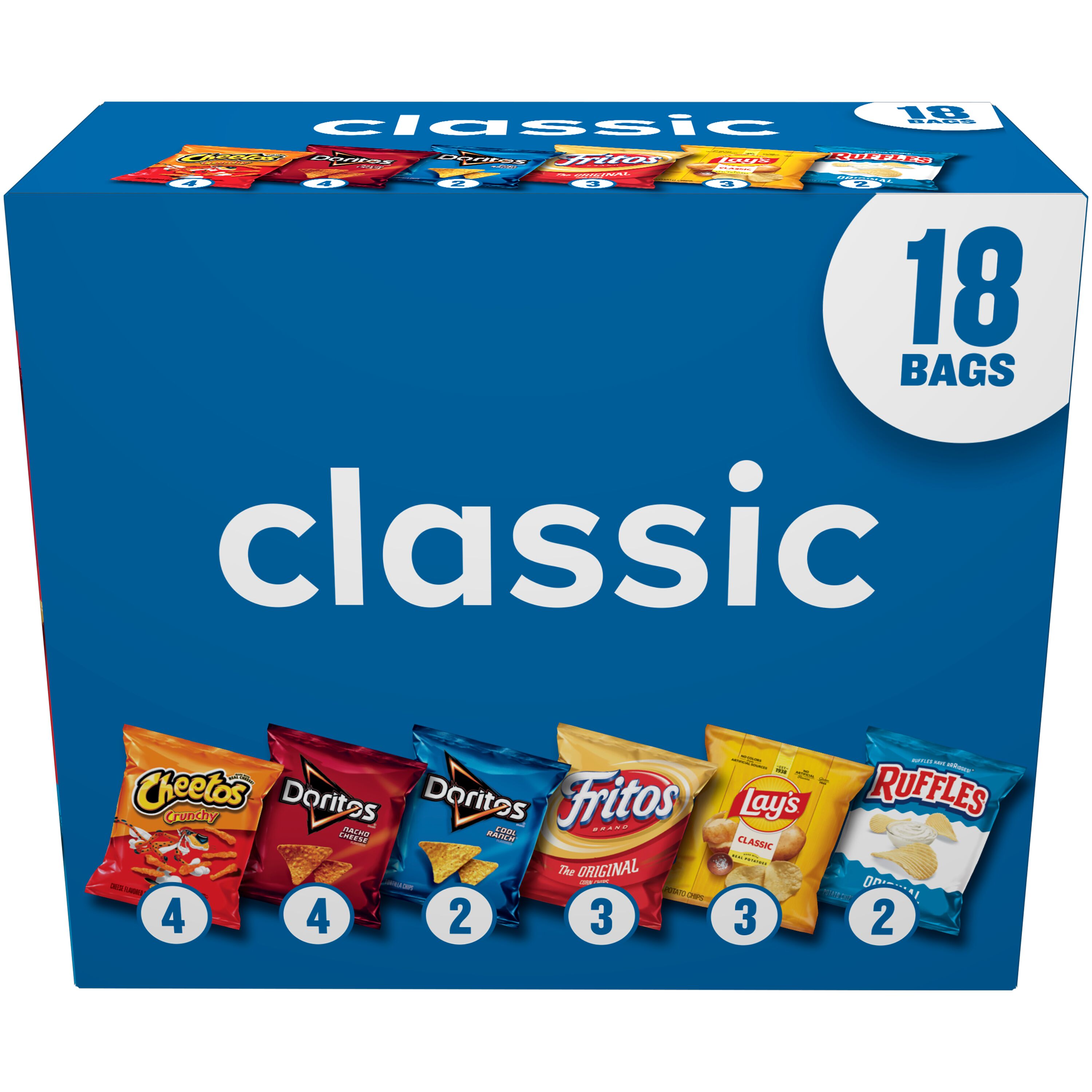 Frito Lay Classic Mix Chips Variety Pack 1 Oz 18 Count: Worth Buying?