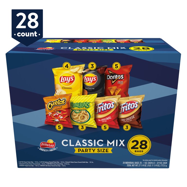 FritoLay Classic Variety Pack, Lays, Ruffles, Doritos,, 54 OFF