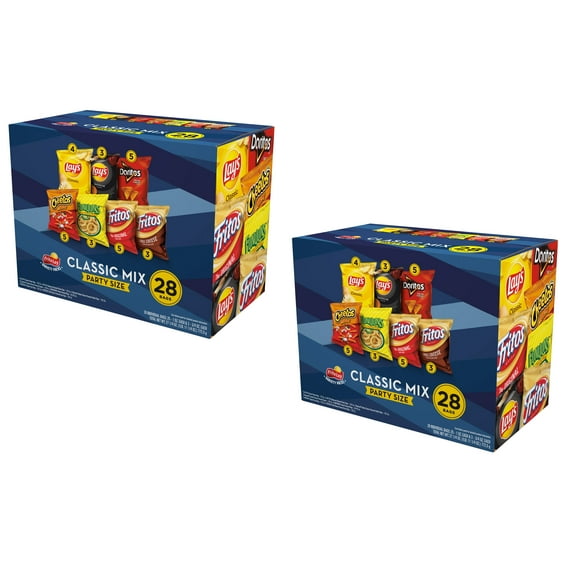 Frito-Lay Classic Mix Variety Pack, 28 Count - 2 Pack