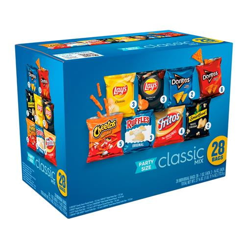 Frito-Lay Classic Mix Variety Pack Cube 28Ct - Pack of 2