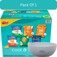 thumbnail image 1 of Frito-Lay Cool & Tangy Snack Variety Pack Chips, 50 Count with white bowl by OMA, 1 of 8