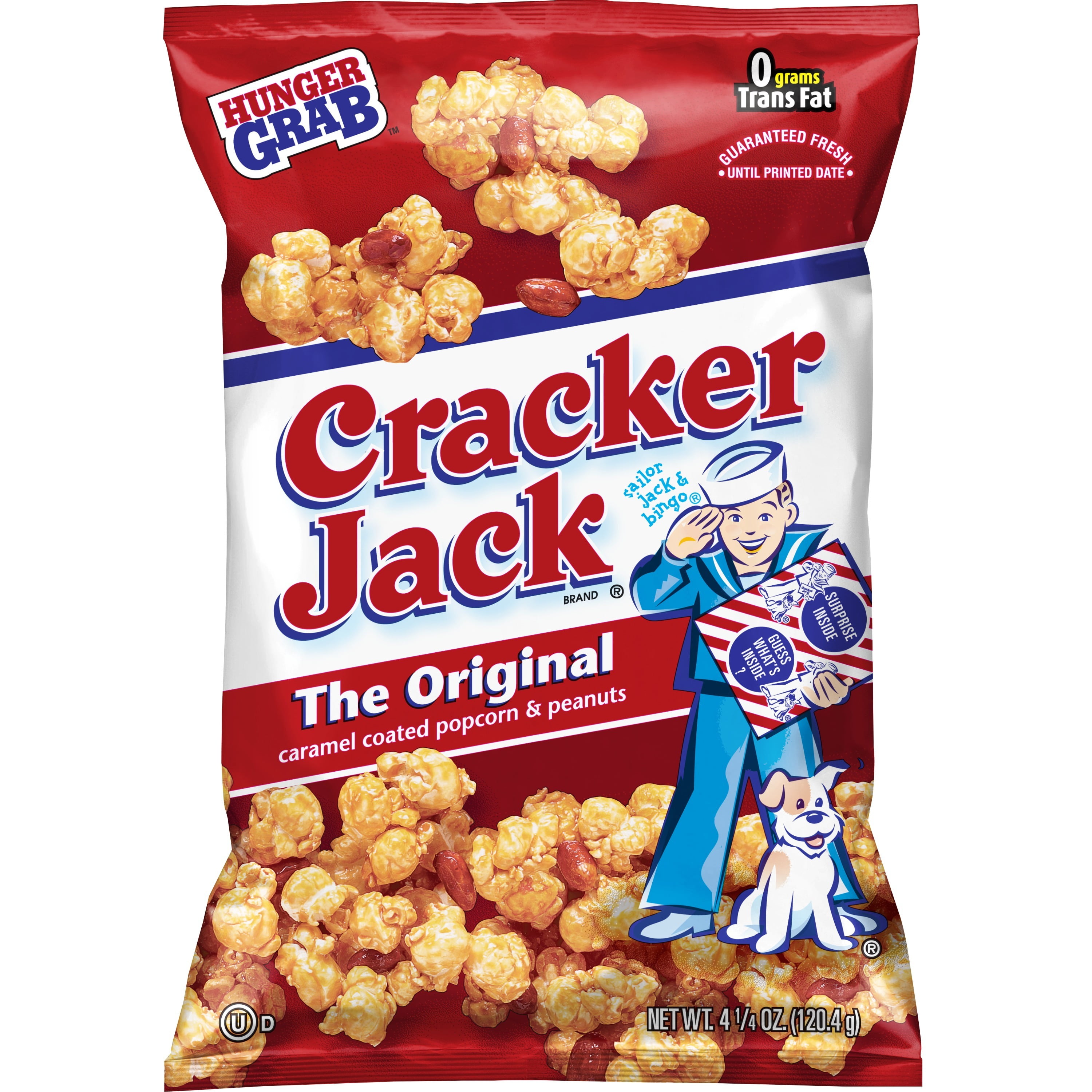 Frito Lay Cracker Jack Popcorn & Peanuts, 4.25 oz Bag - Walmart.com