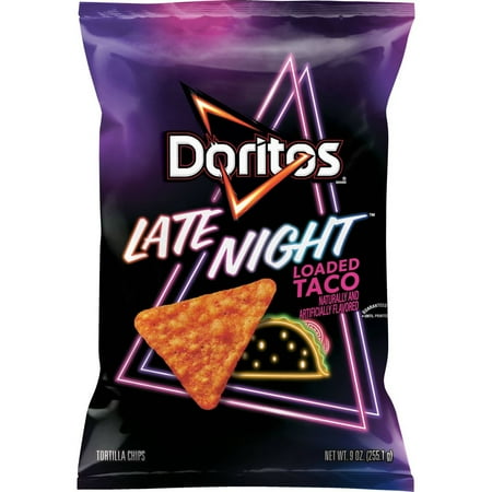 Frito-Lay Doritos Late Night Loaded Taco - 9oz