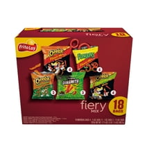 Frito-Lay Fiery Mix Variety Pack Snack Chips, 18 Count Multipack