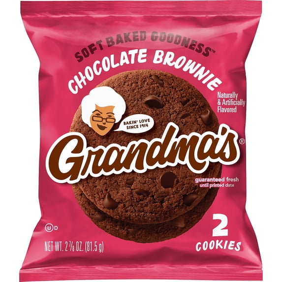 Frito Lay Grandmas Homestyle Cookies, 2.5 oz