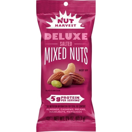 Frito Lay Nut Harvest Mixed Nuts, 2.25 oz