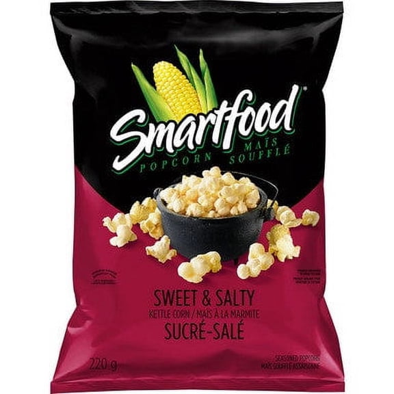 Frito Lay Smartfood Sweet & Salty Kettle Corn Popcorn 220g/7.8 oz