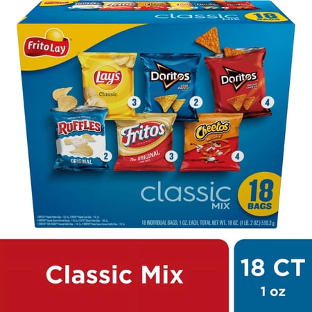 Frito Lay Snacks Classic Mix Variety Packs 1 oz
