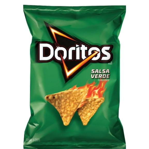 Frito Lay, , Tortilla Chips, 9.75oz Bag (Pack of 3) (Choose Flavors Below) (Salsa Verde)