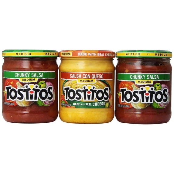 Frito Lay Tostitos Salsa Con Queso, 3 ea