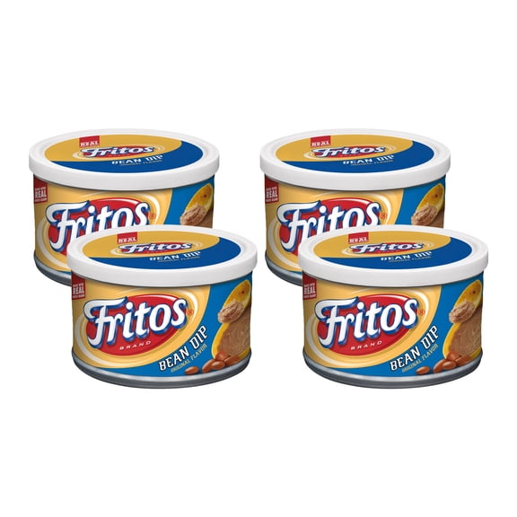 Fritos, Bean Dip Straight HHA1Pack, 9 Ounce (Pack of 4)