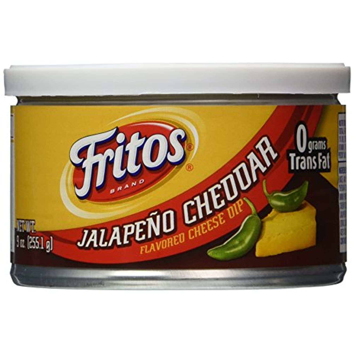 Fritos Cheese Dip, Jalapeno Cheddar Flavor, 9 Oz Can (Pack Of 3