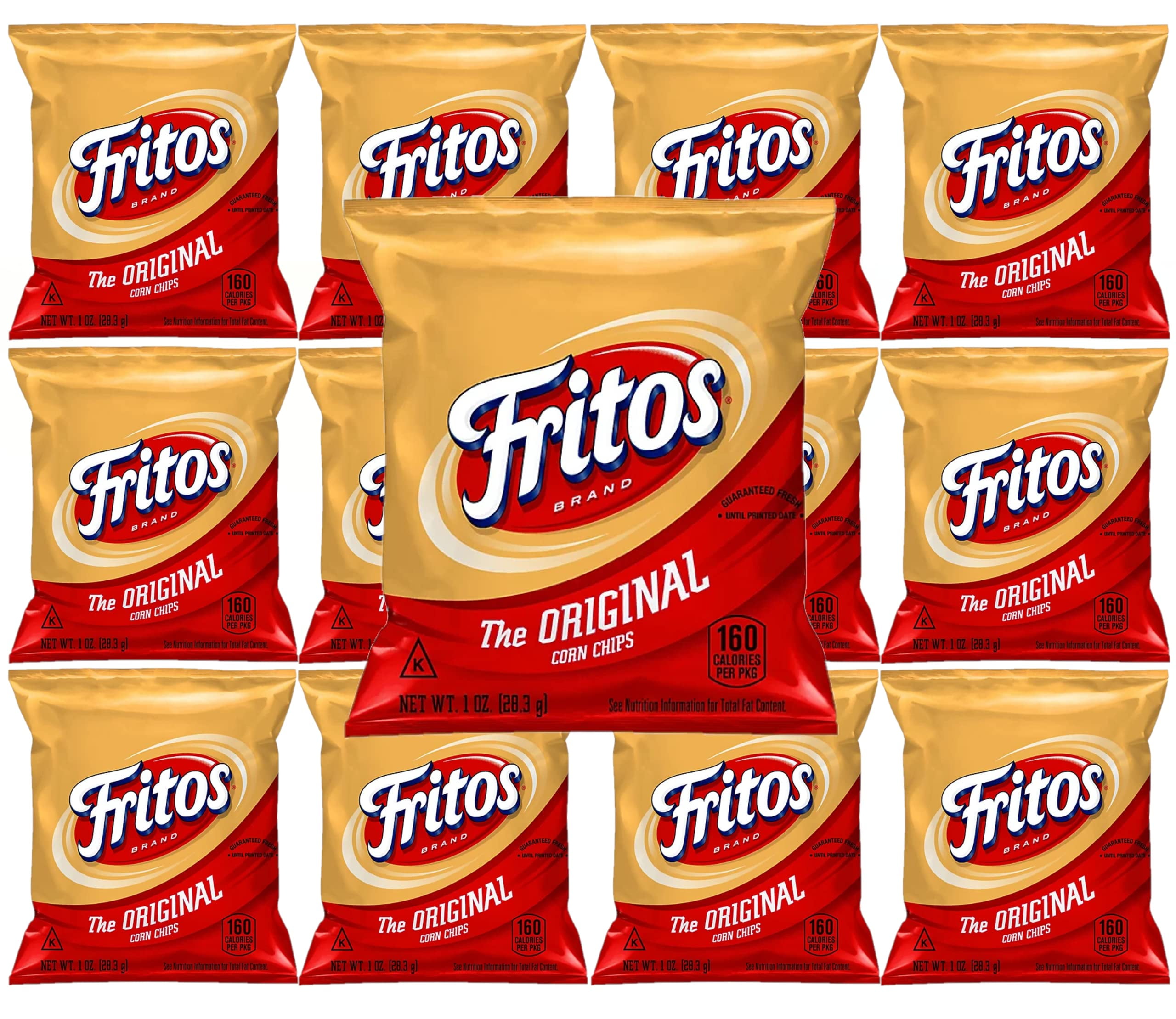 Fritos Corn Chips Irresistible 1oz Bags, Perfectly Packed in a Set of