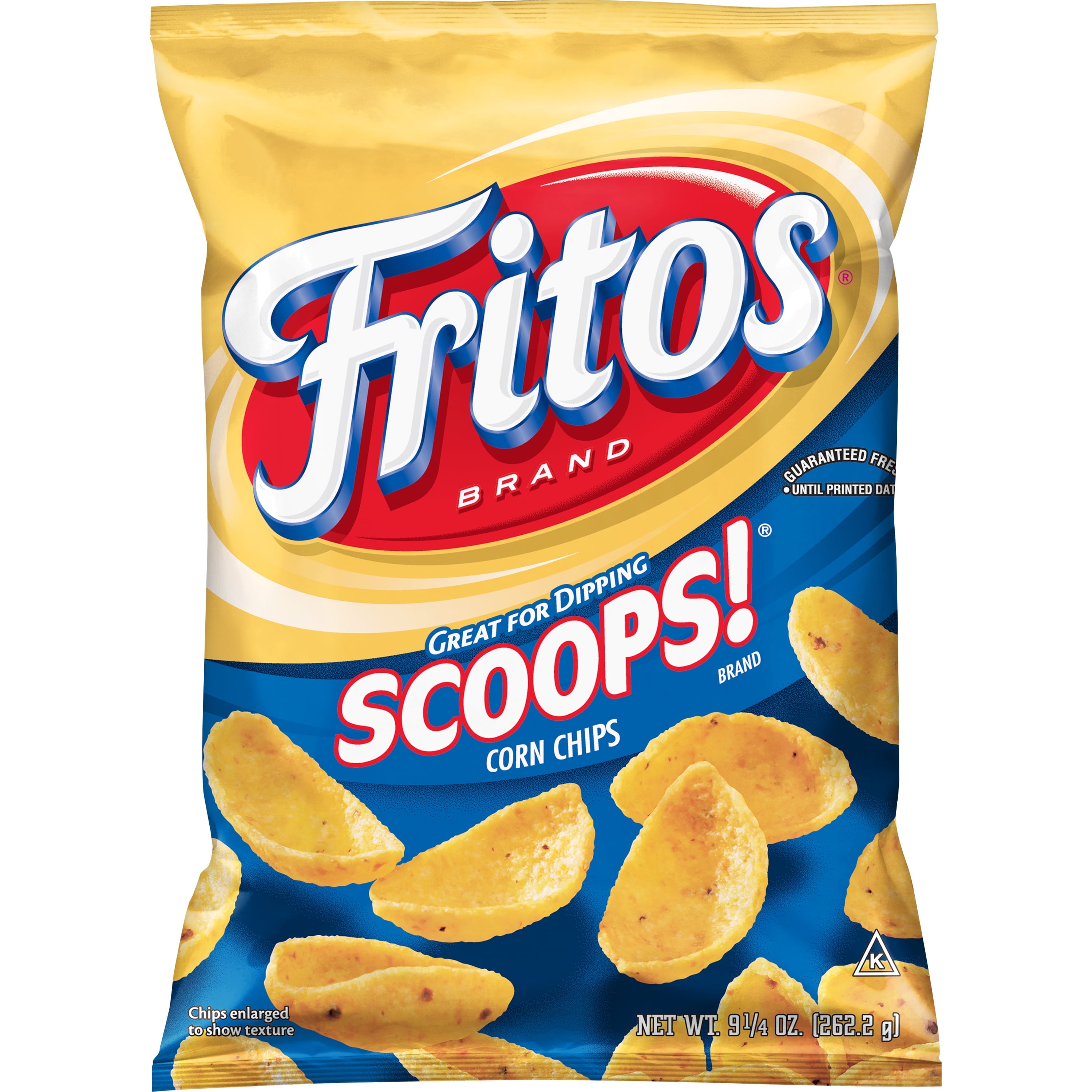 FritosÂ® Corn Chips Scoops!Â®, Original,1PACK - Walmart.com